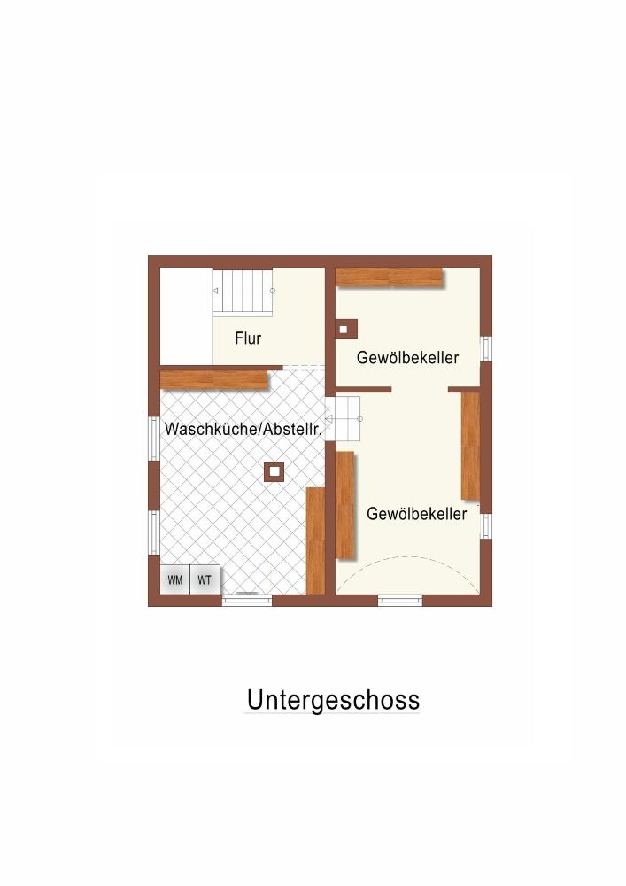 Grundrissplan UG-technisch bearbeitet