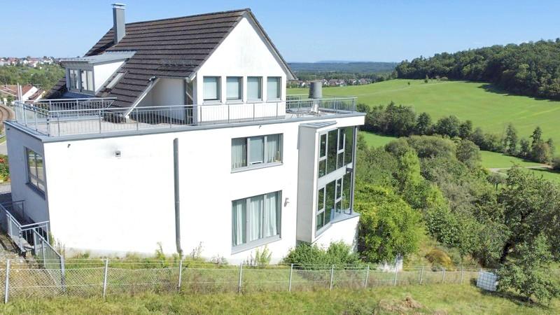 Anbau Südwest 2006 - WOHNEN & INVESTIEREN AM NATURPARK SCHÖNBUCH-3-FAMILIENHAUS MIT ANBAU 1-FAMILIENHAUS