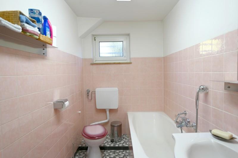 Badezimmer/WC EG - WOHNEN & INVESTIEREN AM NATURPARK SCHÖNBUCH-3-FAMILIENHAUS MIT ANBAU 1-FAMILIENHAUS