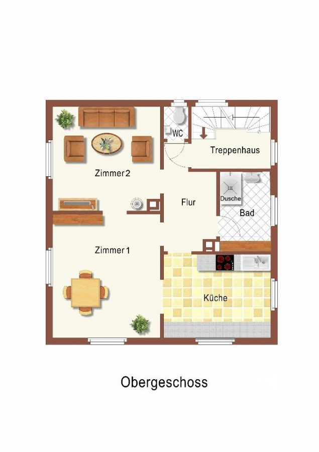 Grundriss OG-technisch bearbeitet - WOHNEN AUF 2 ETAGEN – WIE IM EIGENEN HAUS